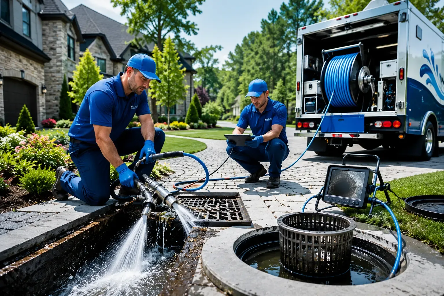 Local outdoor drain cleaning professionals in Antes Fort, PA
